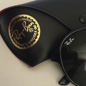 black ray bans